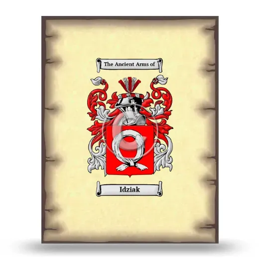 Idziak Coat of Arms Print