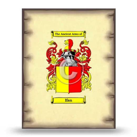 Ifan Coat of Arms Print