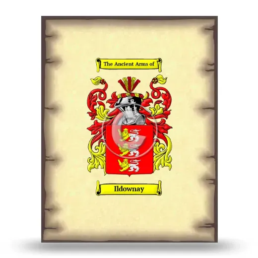 Ildownay Coat of Arms Print