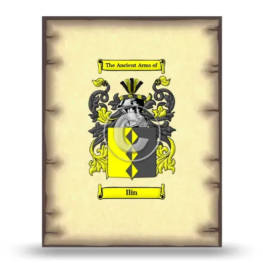 Ilin Coat of Arms Print