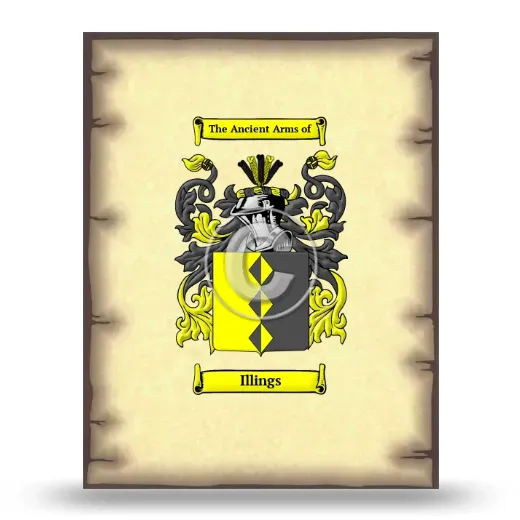 Illings Coat of Arms Print