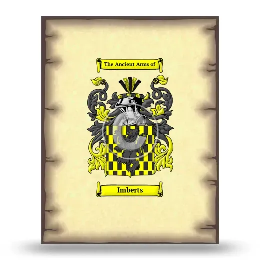 Imberts Coat of Arms Print