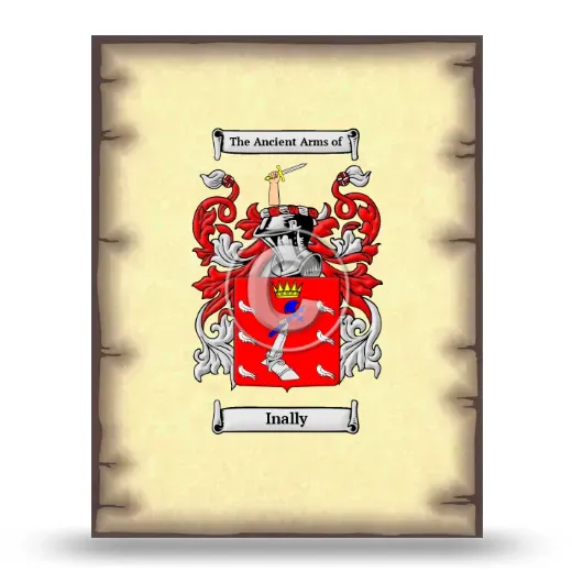 Inally Coat of Arms Print