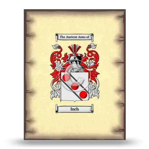Inch Coat of Arms Print