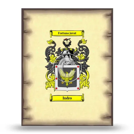 Indro Coat of Arms Print