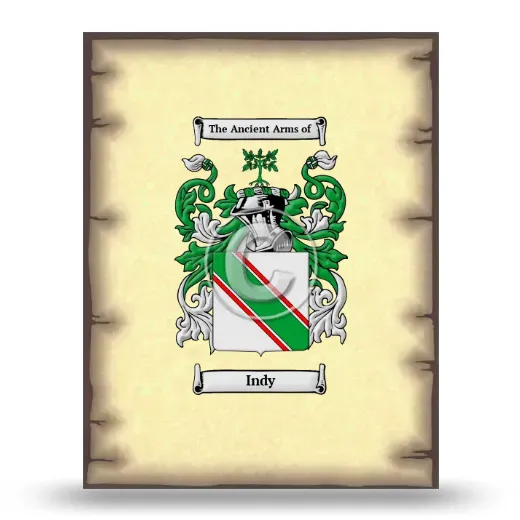 Indy Coat of Arms Print