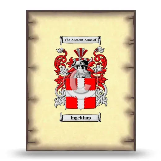 Ingelthup Coat of Arms Print