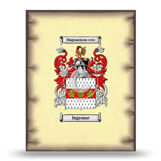 Ingrome Coat of Arms Print