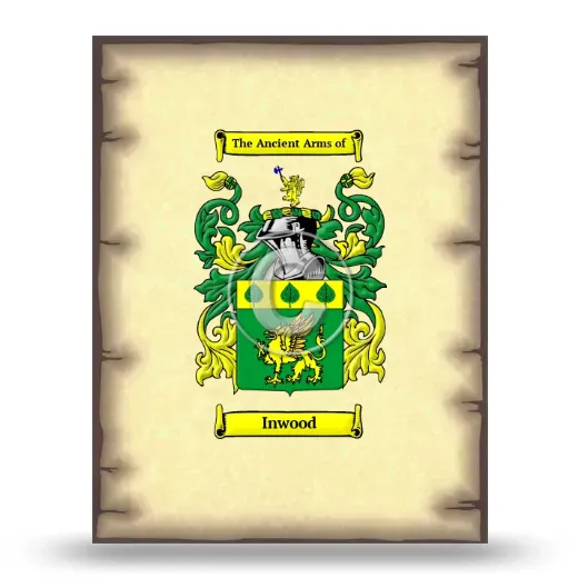 Inwood Coat of Arms Print