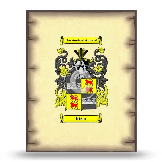 Irizar Coat of Arms Print