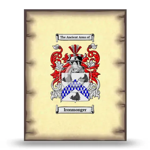 Ironmonger Coat of Arms Print