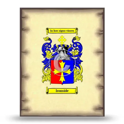 Ironside Coat of Arms Print