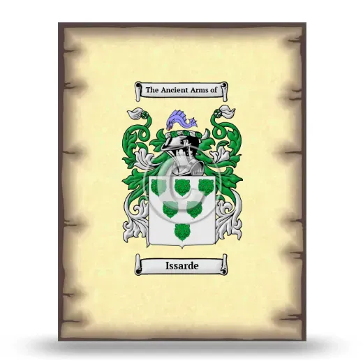 Issarde Coat of Arms Print