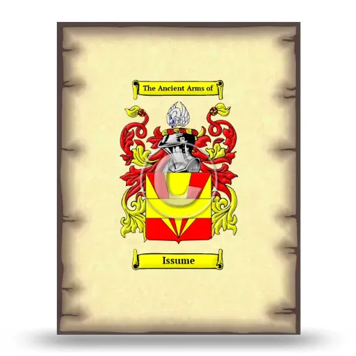 Issume Coat of Arms Print