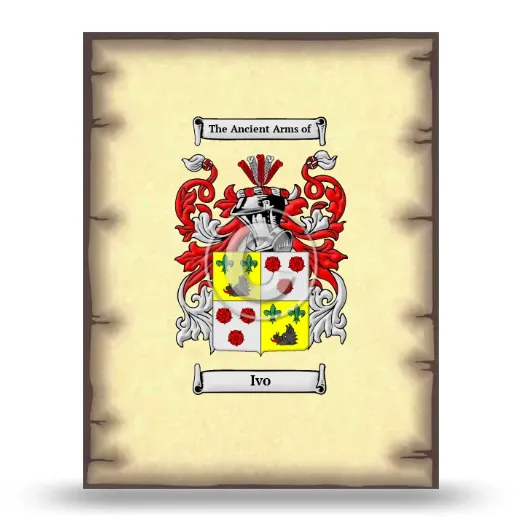 Ivo Coat of Arms Print
