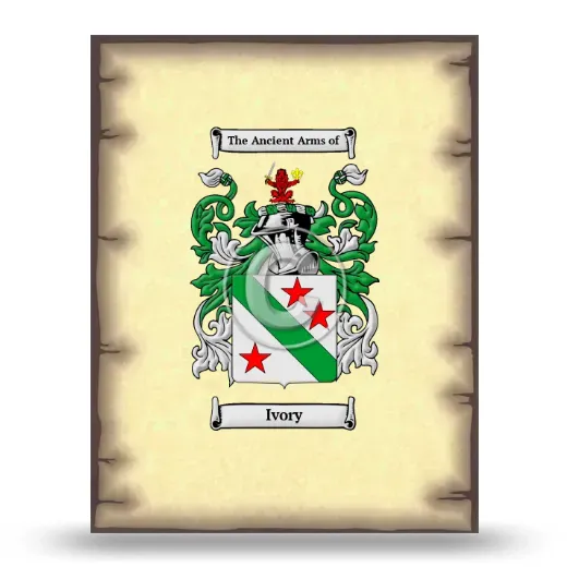 Ivory Coat of Arms Print