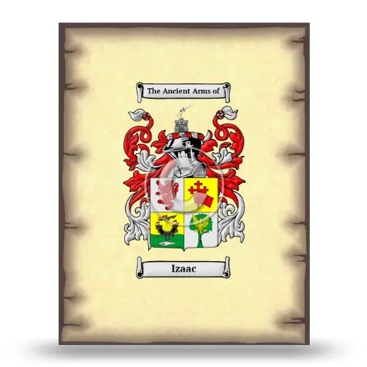 Izaac Coat of Arms Print