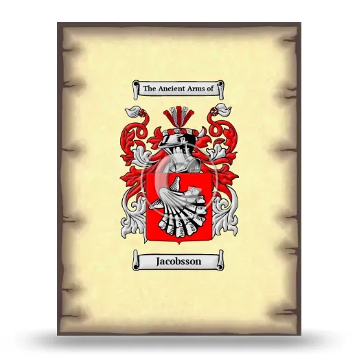 Jacobsson Coat of Arms Print
