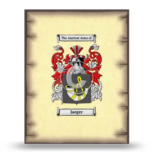 Jaeger Coat of Arms Print