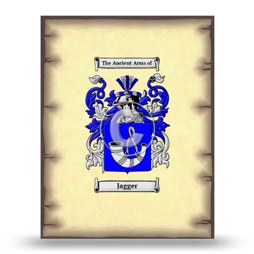 Jagger Coat of Arms Print
