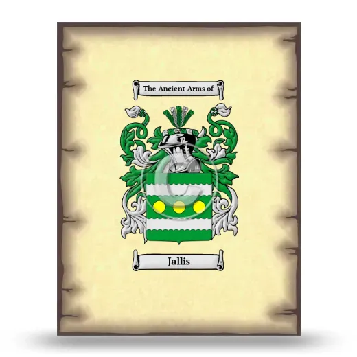 Jallis Coat of Arms Print