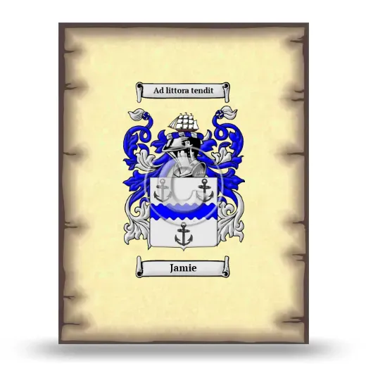 Jamie Coat of Arms Print