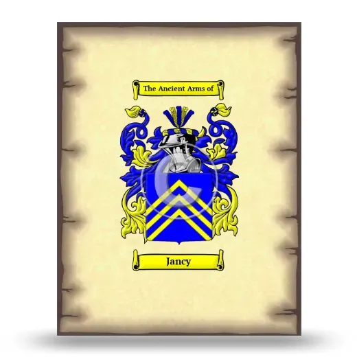 Jancy Coat of Arms Print