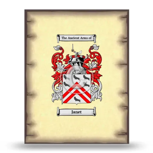 Janet Coat of Arms Print