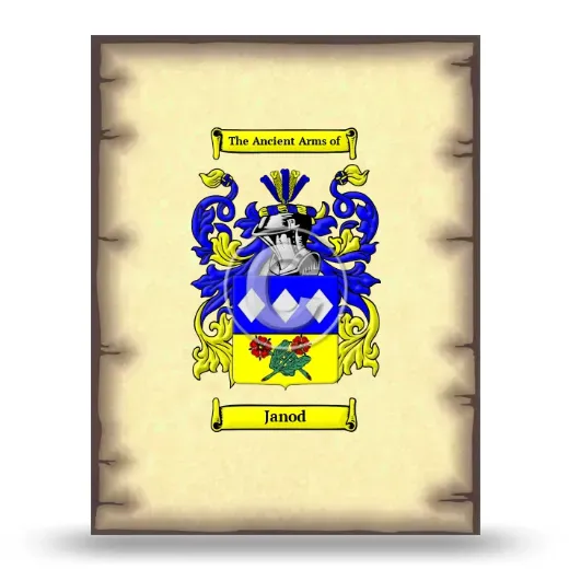 Janod Coat of Arms Print
