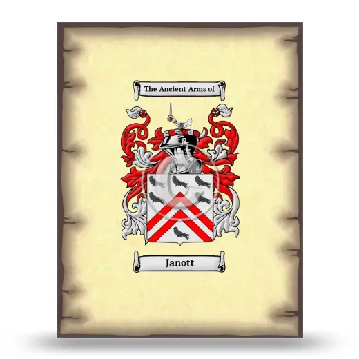 Janott Coat of Arms Print