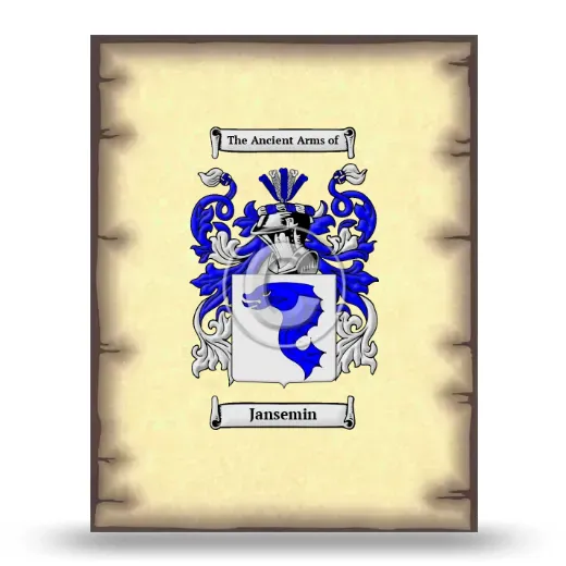 Jansemin Coat of Arms Print