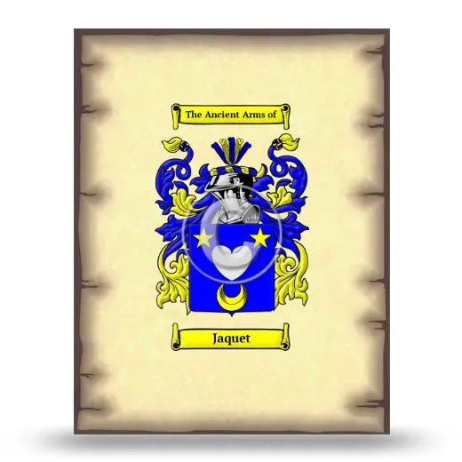 Jaquet Coat of Arms Print