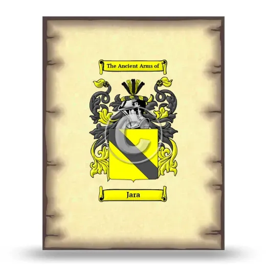 Jara Coat of Arms Print