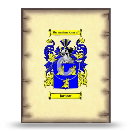 Jarnott Coat of Arms Print
