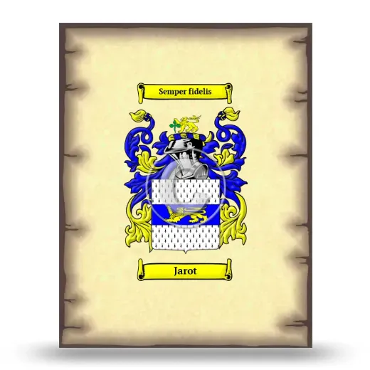 Jarot Coat of Arms Print