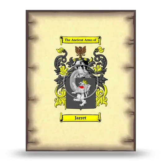 Jarret Coat of Arms Print