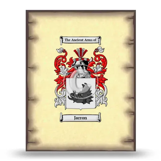 Jarron Coat of Arms Print