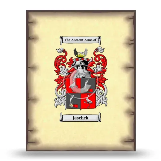 Jaschek Coat of Arms Print