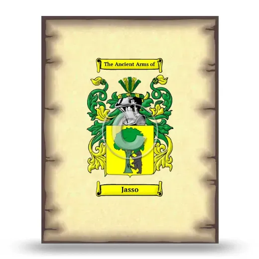 Jasso Coat of Arms Print