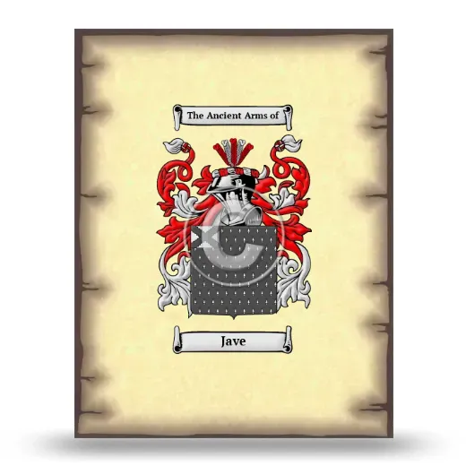 Jave Coat of Arms Print