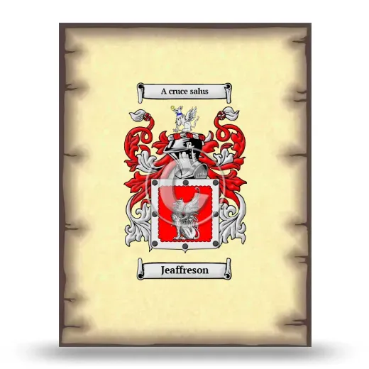 Jeaffreson Coat of Arms Print
