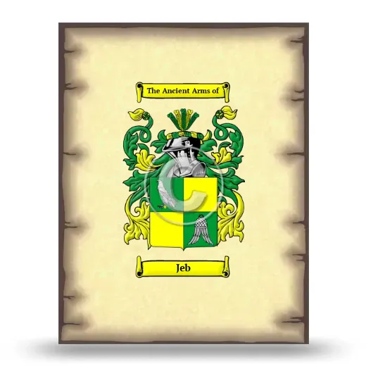 Jeb Coat of Arms Print