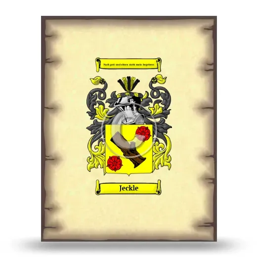 Jeckle Coat of Arms Print
