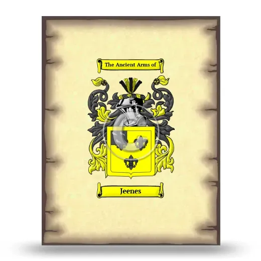 Jeenes Coat of Arms Print