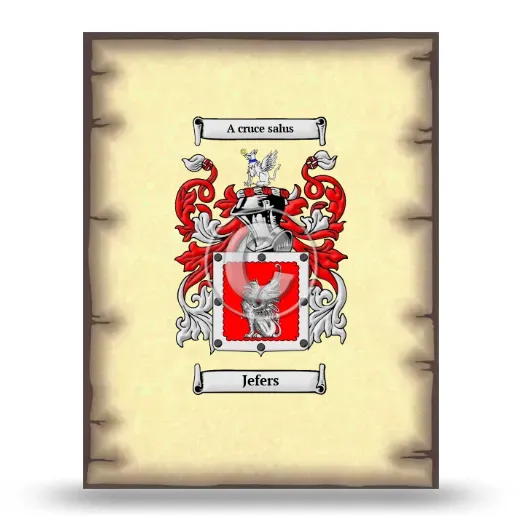 Jefers Coat of Arms Print