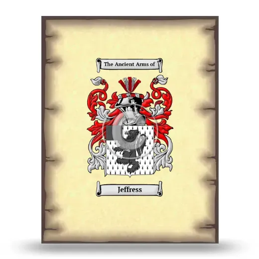 Jeffress Coat of Arms Print