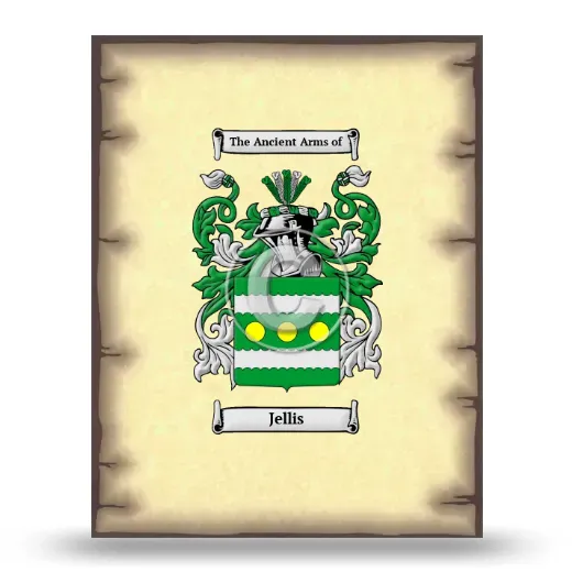 Jellis Coat of Arms Print