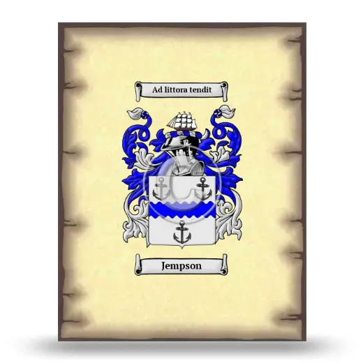 Jempson Coat of Arms Print