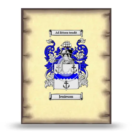 Jenieson Coat of Arms Print