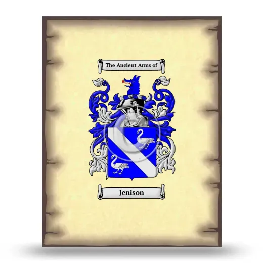 Jenison Coat of Arms Print